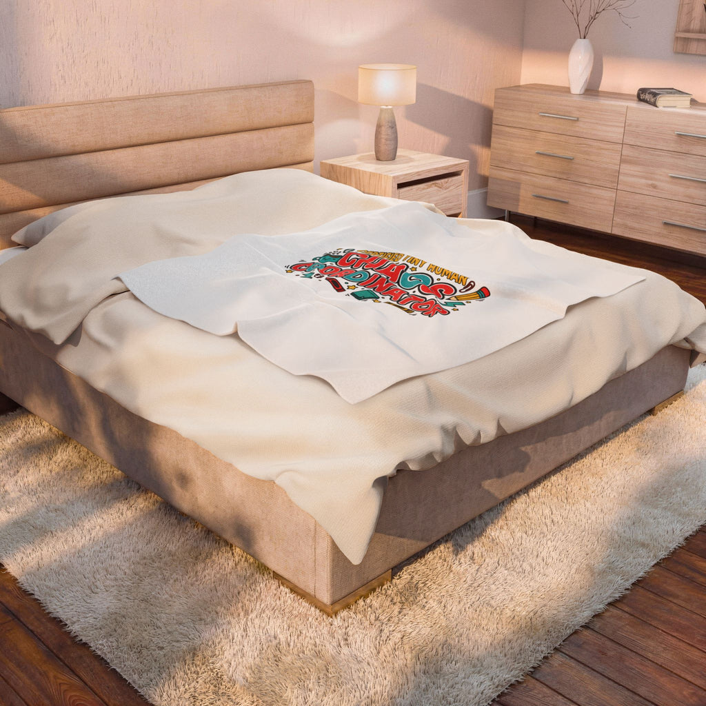 Chaos Coordinator Plush Blanket | Teacher Appreciation, Teacher Life