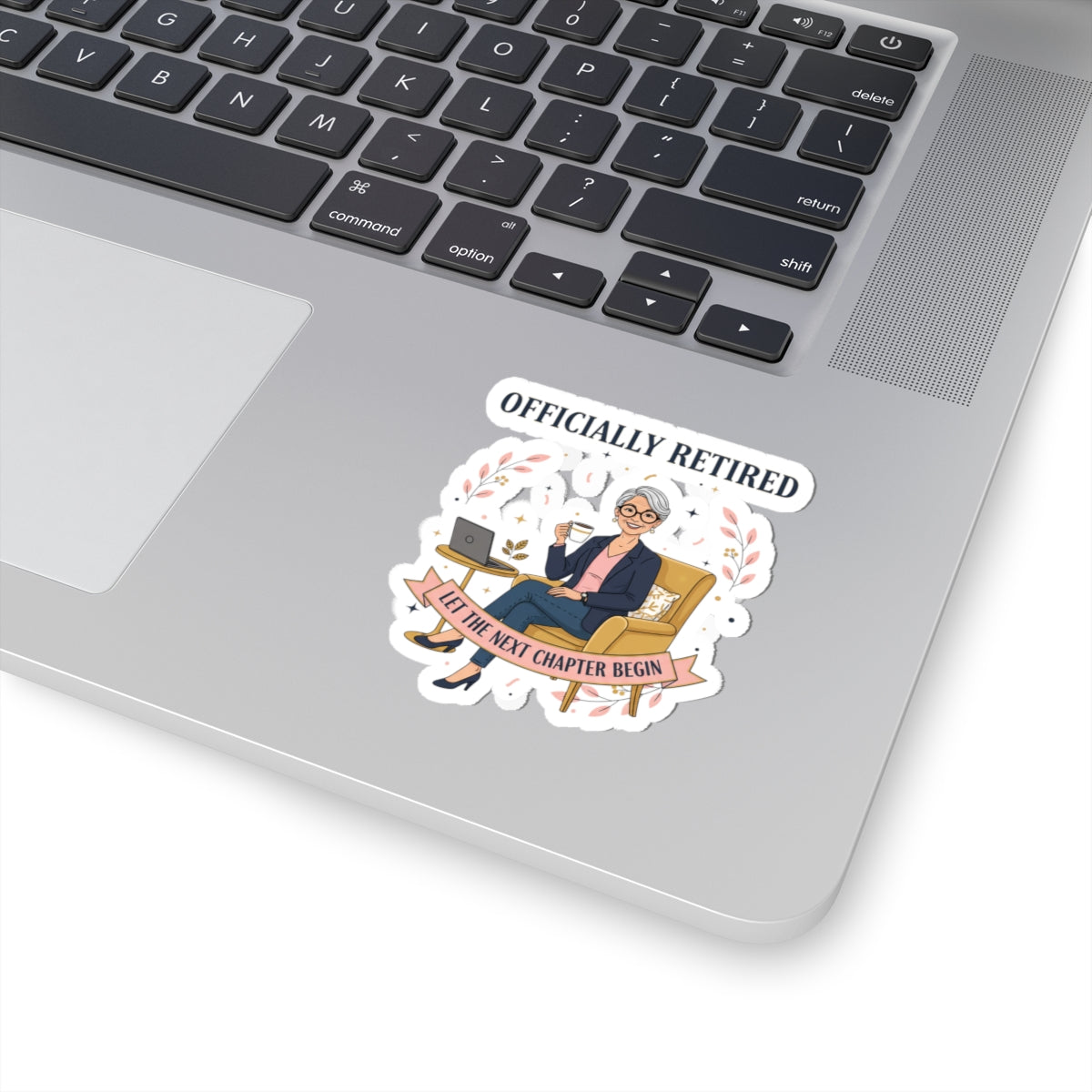Officially Retired Sticker | Retirement Gifts for Women, Personalized retired 2026