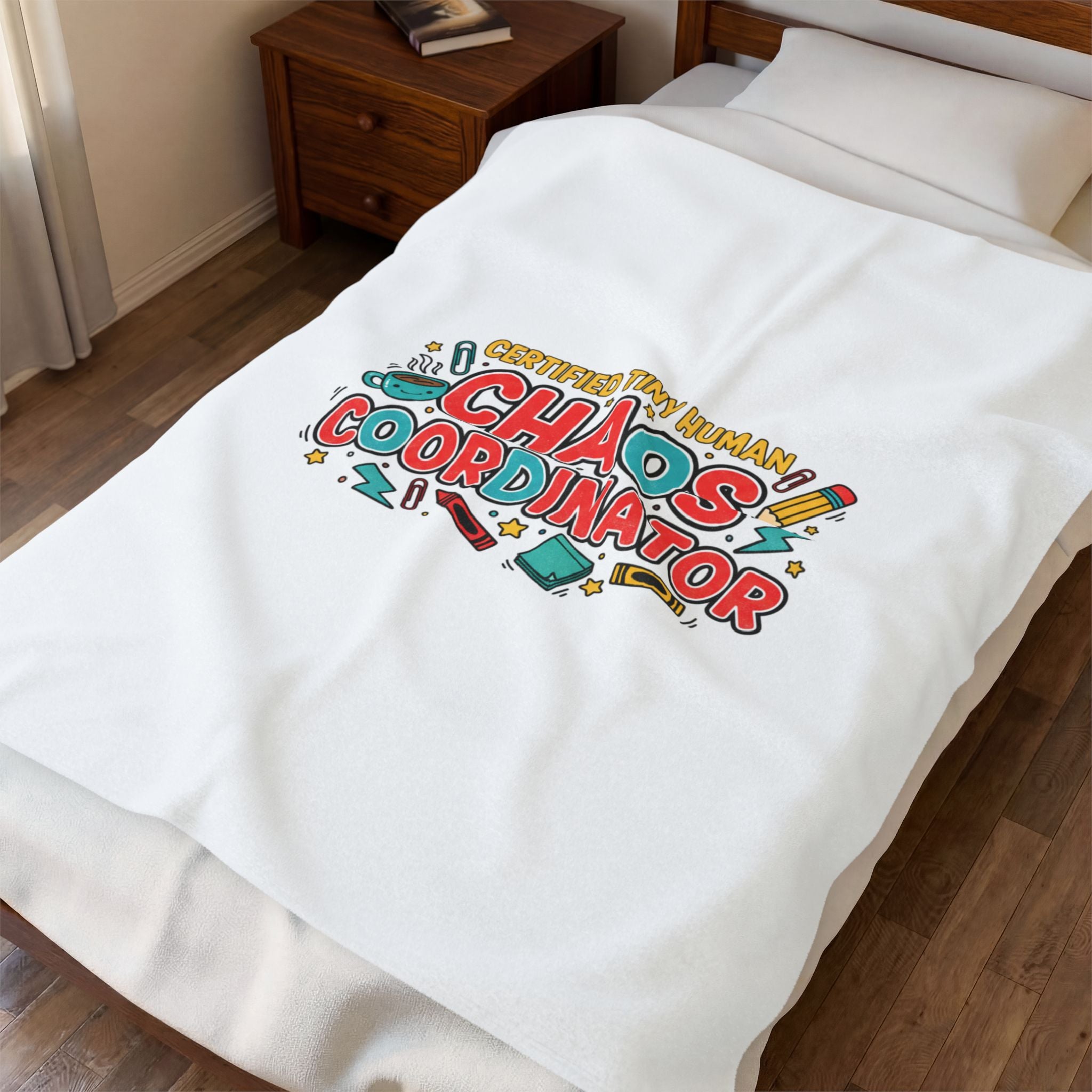 Chaos Coordinator Plush Blanket | Teacher Appreciation, Teacher Life