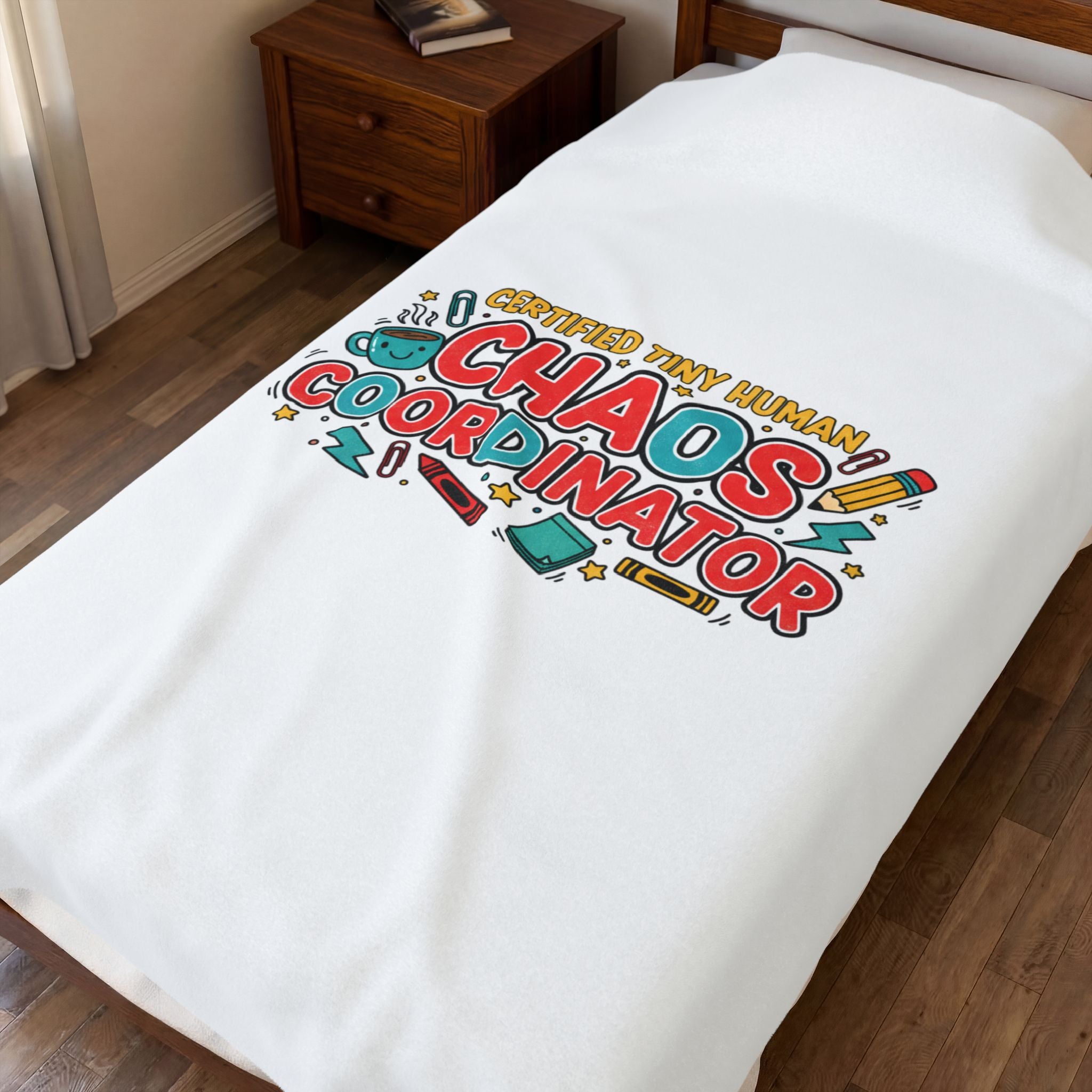 Chaos Coordinator Plush Blanket | Teacher Appreciation, Teacher Life