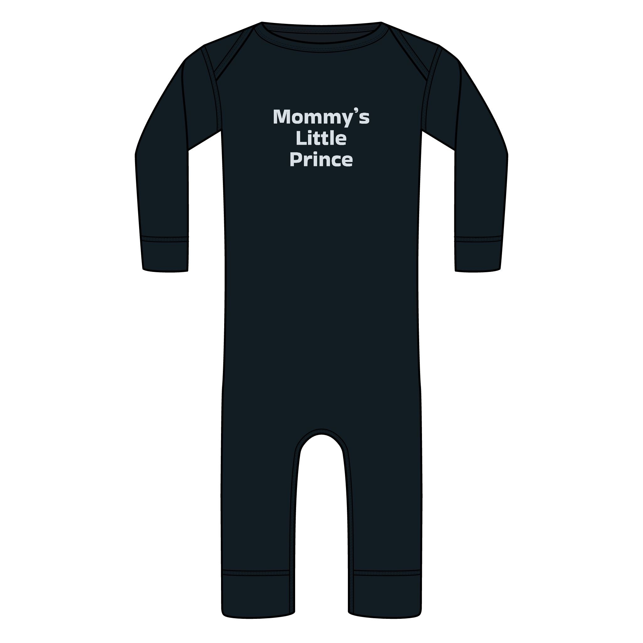 Mommy's Little Prince Infant Long Legged Bodysuit