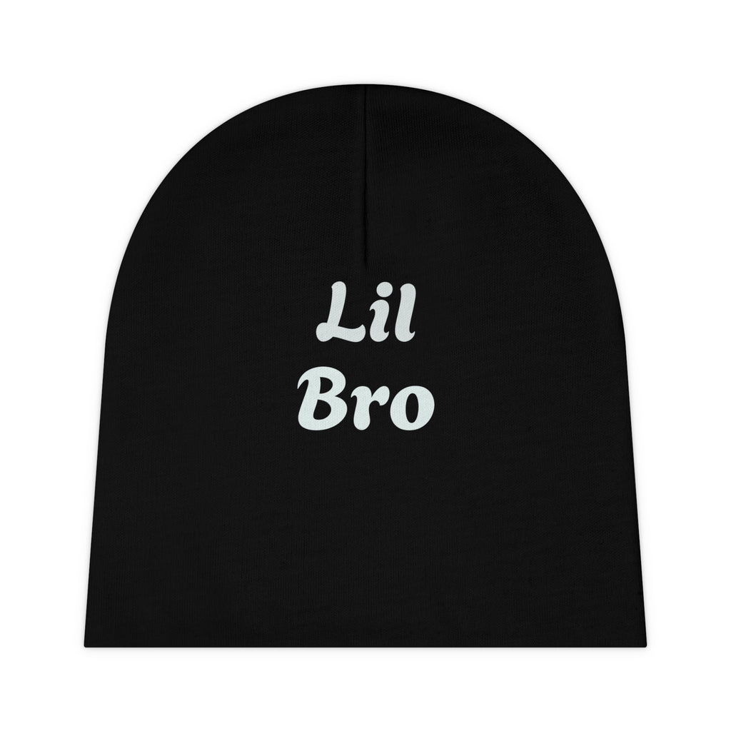 Lil Bro Baby Beanie - Cute Infant Knit Hat for Little Brother