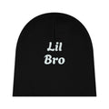 Lil Bro Baby Beanie - Cute Infant Knit Hat for Little Brother