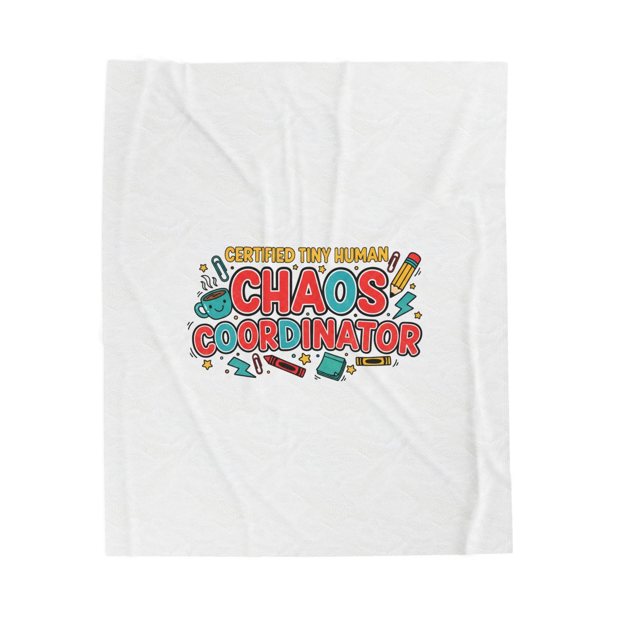 Chaos Coordinator Plush Blanket | Teacher Appreciation, Teacher Life